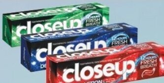 Elite Cash & Carry Close-Up Toothpaste Assorted 125g offer