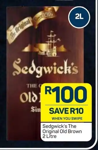 Pick n Pay Liquor Sedgwick's The Original Old Brown 2 Litre offer