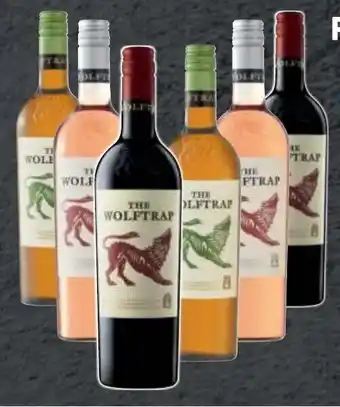 Pick n Pay Liquor The Wolftrap Red, White or Rose 750 ml offer