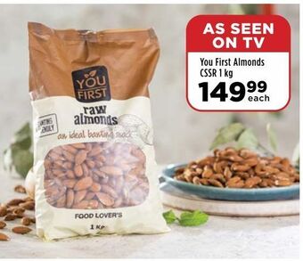 Food Lover's Market You first almonds cssr offer