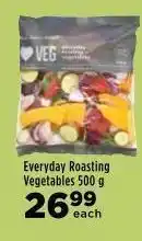 Everyday roasting vegetable