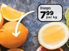 Food Lover's Market Oranges offer