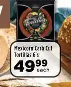 Food Lover's Market Mexicorn carb cut tortillas offer