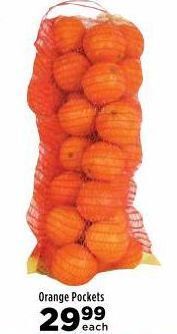 Food Lover's Market Orange pockets offer