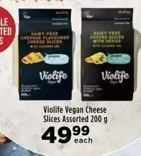 Food Lover's Market Violife vegan cheese slices offer