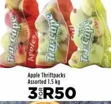 Food Lover's Market Apple thriftpacks 3 offer