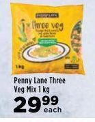 Food Lover's Market Penny lane three veg mix offer