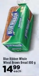Food Lover's Market Blue ribbon whole wheat brown bread offer