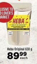 Food Lover's Market Heba original offer