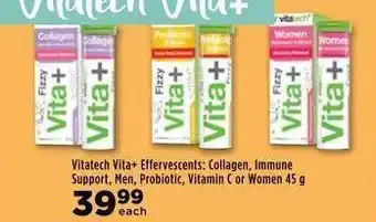Vitatech vita + effervescents