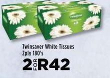 Food Lover's Market Twinsaver white tissues 2 offer