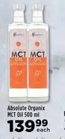 Food Lover's Market Absolute organix mct oil offer