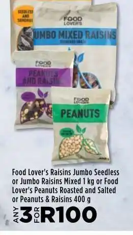Food Lover's Market Food lover's peanuts & raisins 3 offer
