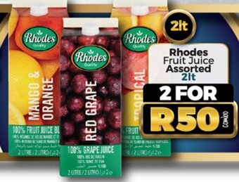 Take 'n Pay Rhodes Fruit Juices Assorted 2lt offer