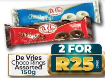 Take 'n Pay De Vries Choco Rings Assorted 150g offer