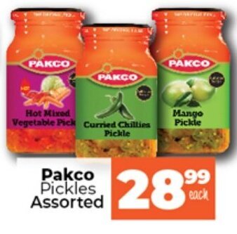 Take 'n Pay Pakco Pickles Assorted offer
