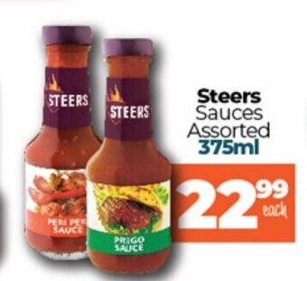 Take 'n Pay Steers Sauces Assorted 375ml offer