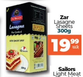 Take 'n Pay Zar Lasagne Sheets 300g offer