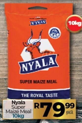 Take 'n Pay Nyala Super Maize Meal 10kg offer