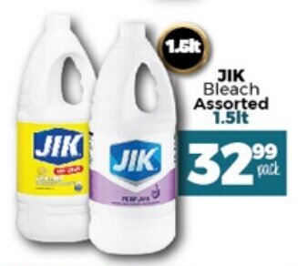 Take 'n Pay JIK Bleach Assorted 1.5lt offer