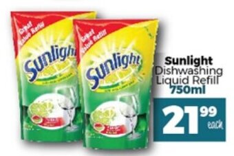 Take 'n Pay Sunlight Dishwashing Liquid Refill 750ml offer