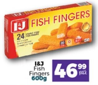 Take 'n Pay I&J Fish Fingers 600g offer