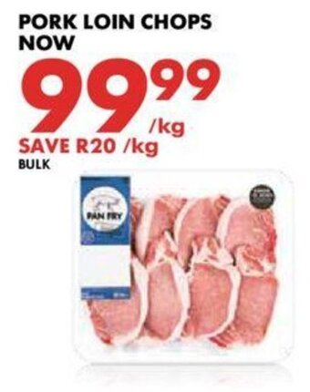 Woolworths Pork Loin Chops offer