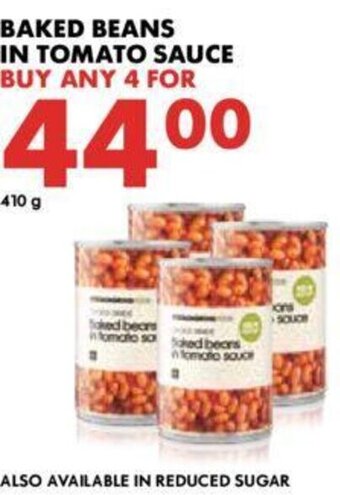 Woolworths Baked Beans in Tomato Sauce 410g offer