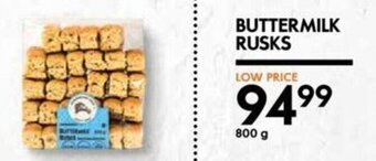 Woolworths Buttermilk Rusks 800g offer