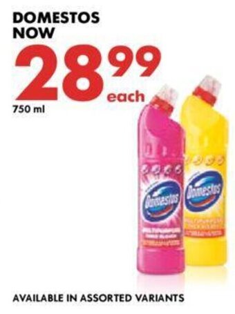 Woolworths Domestos 750 ml offer