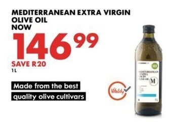 Woolworths Mediterranean Extra Virgin Olive Oil 1L offer