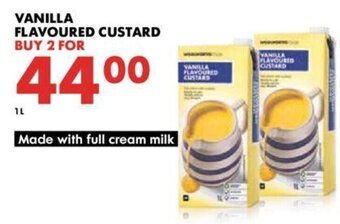 Woolworths Vanilla Flavoured Custard 1L offer