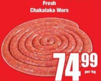 Boxer Fresh Chakalaka Wors offer