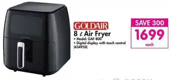 Makro Goldair Air Fryer 8L offer