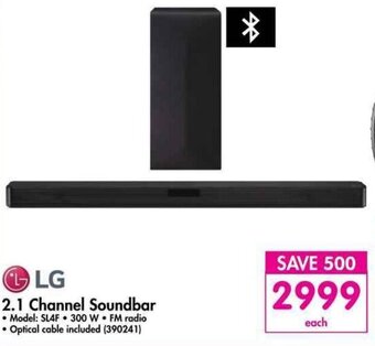 Makro LG 2,1 Channel Soundbar offer
