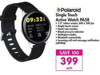 Makro Polaroid Single Touch Active Watch PA58 offer