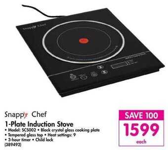 Snappy Chef 1-Plate Induction Stove
