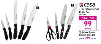 Casa 5-Piece Genoa Knife Set