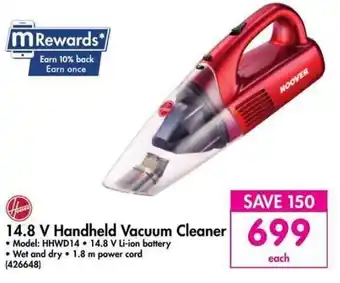 Makro Handheld Vacuum Cleaner offer