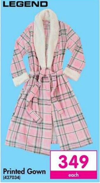 Makro Legend Printed Gown offer