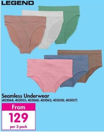 Makro Legend Seamless Underwear offer