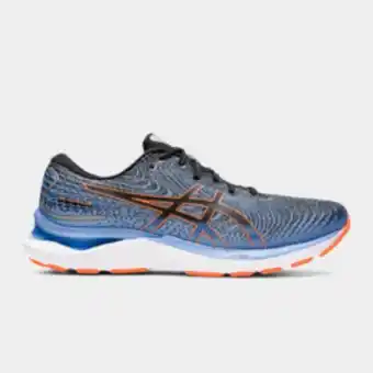 Totalsports Men's asics gel-cumulus 24 black/orange shoe offer