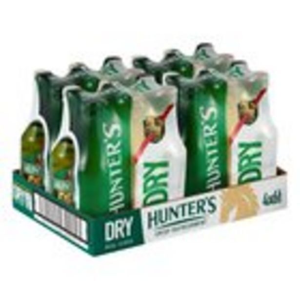 Hunters dry nrb 330 ml x 24 offer at Pick n Pay Liquor