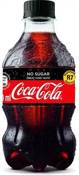 Coca-cola no sugar 24 x 300ml pet