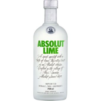 Shoprite Liquor Absolut lime flavoured vodka bottle 750ml offer