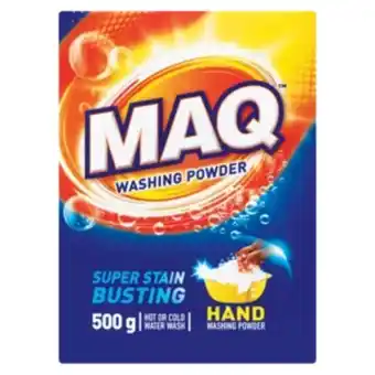 Shoprite Maq washing powder 500g offer