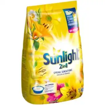 Shoprite Sunlight 2-in-1 spring sensations hand washing powder 1kg offer
