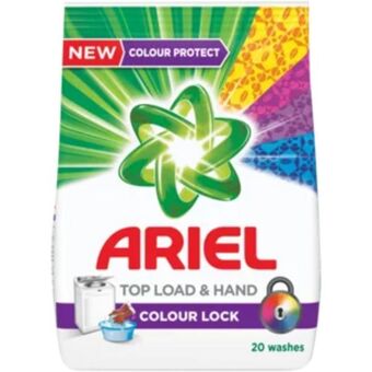 Ariel colour lock washing powder bag 1.8kg