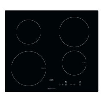 Hirsch's Aeg 60cm black induction hob - hk604200ib offer