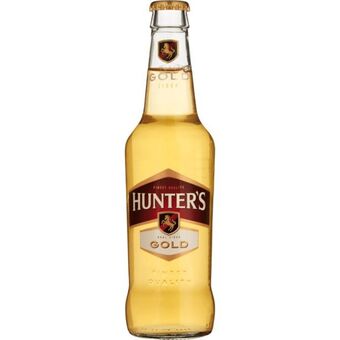 Prestons Hunter’s gold cider non-returnable bottle (24x330ml) offer